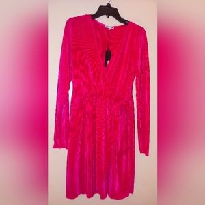 LOVELY HOT PINK FASHION NOVA FORMAL DRESS XL UNWORN UNUSED WITH TAGS NEW